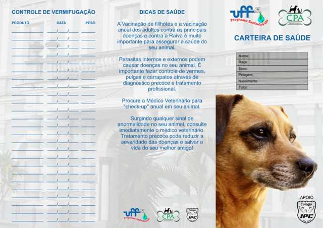 Carteirinha de Vacinação Pet